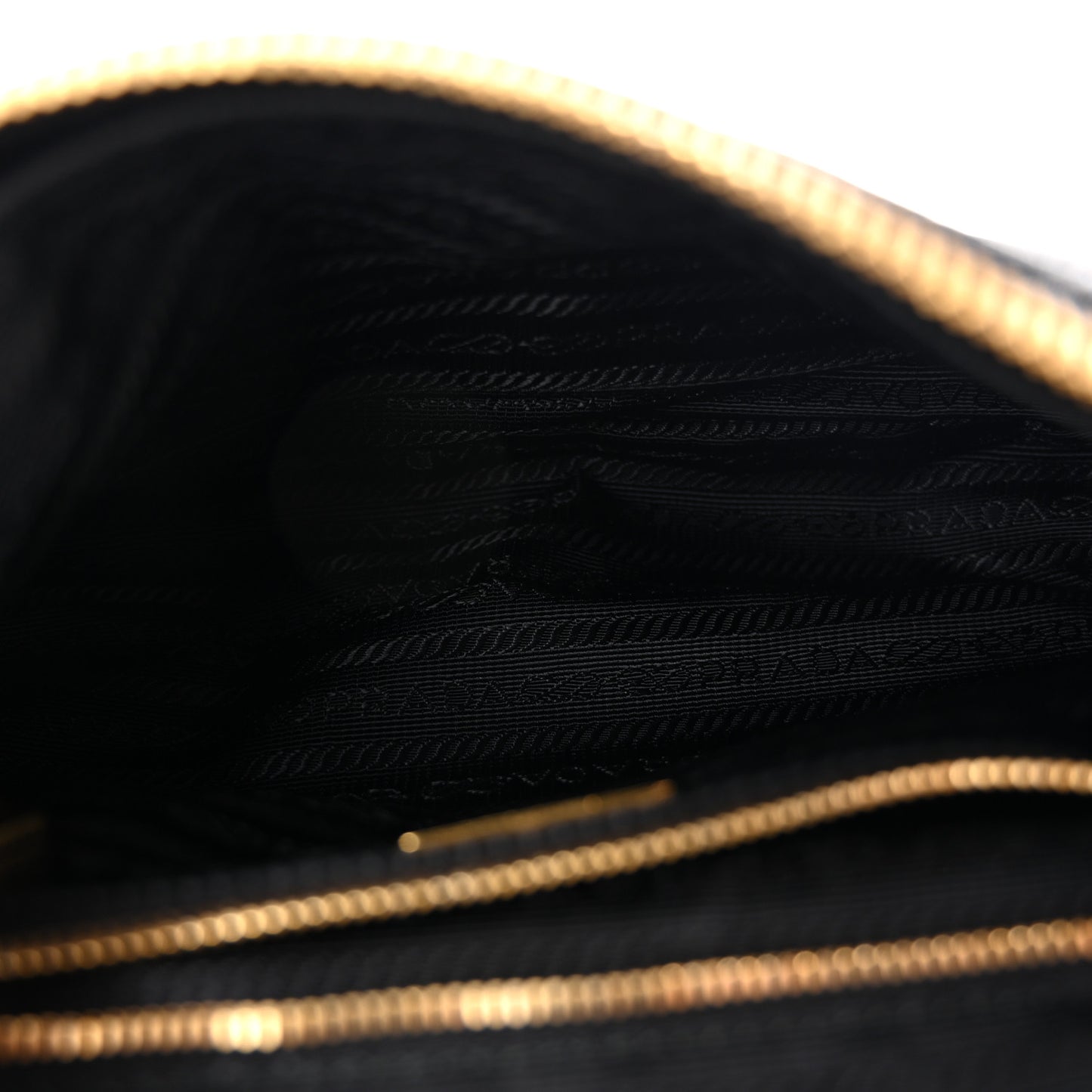 Tessuto Nylon Saffiano Crossbody Bag Black