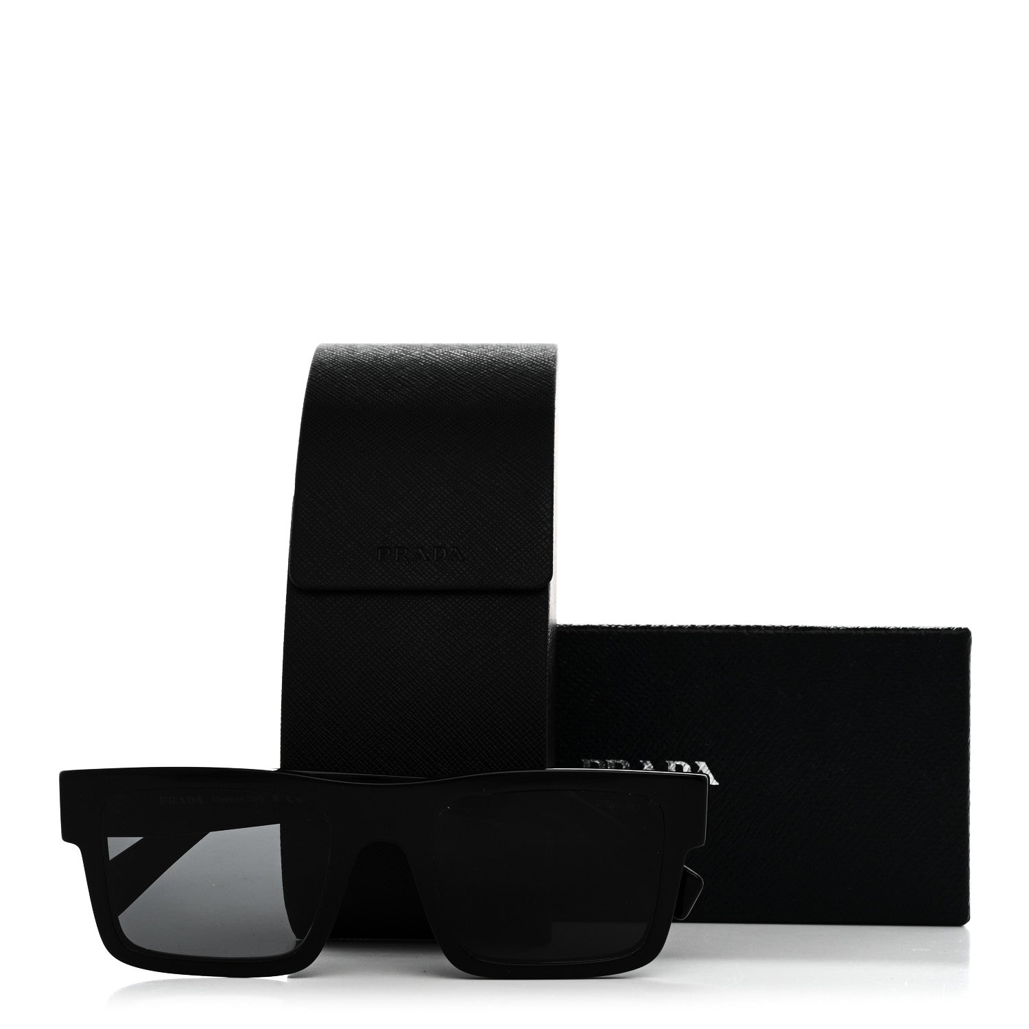 Prada Acetate Symbole SPR 19W Sunglasses Black 7 of 7