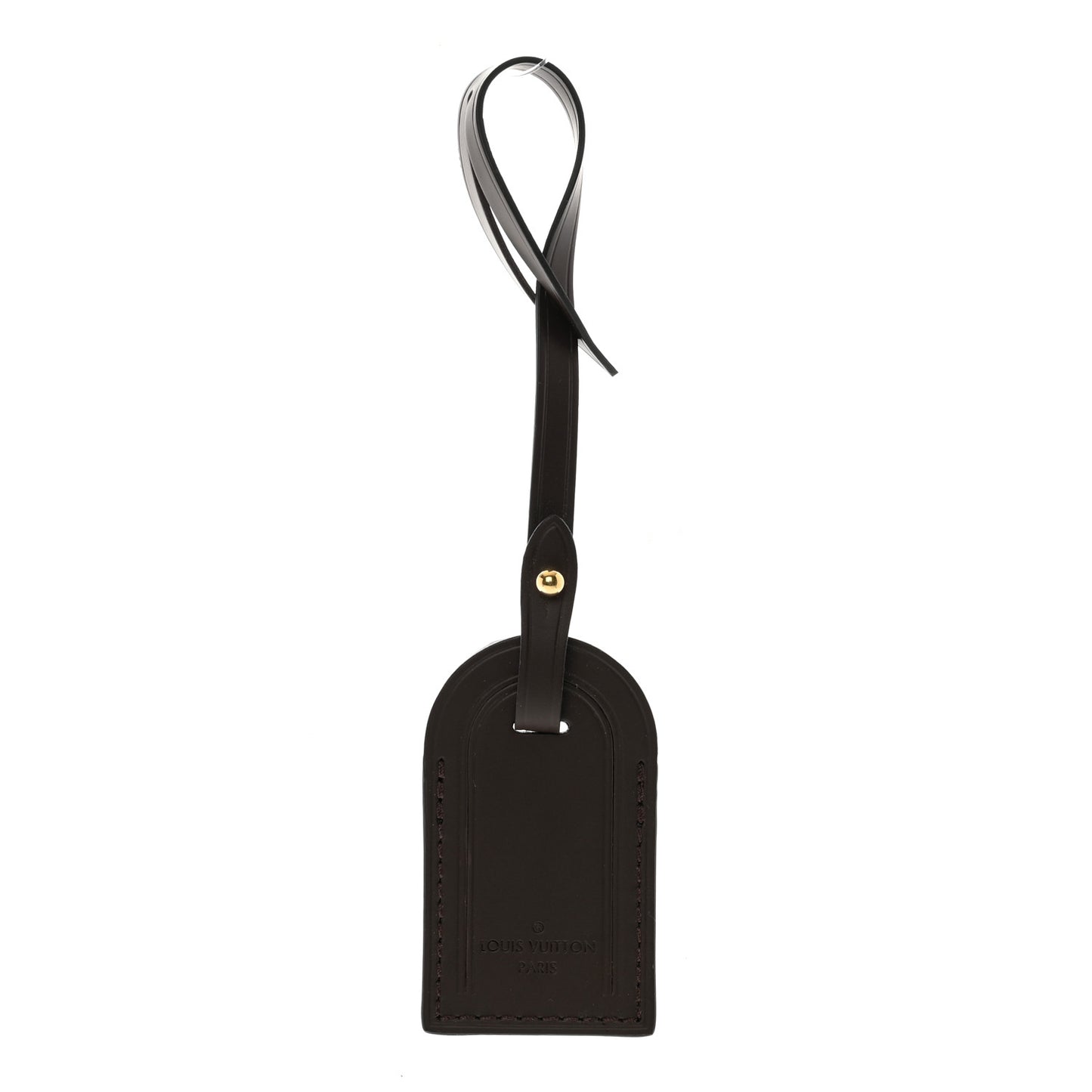 Calfskin Luggage Tag Ebene