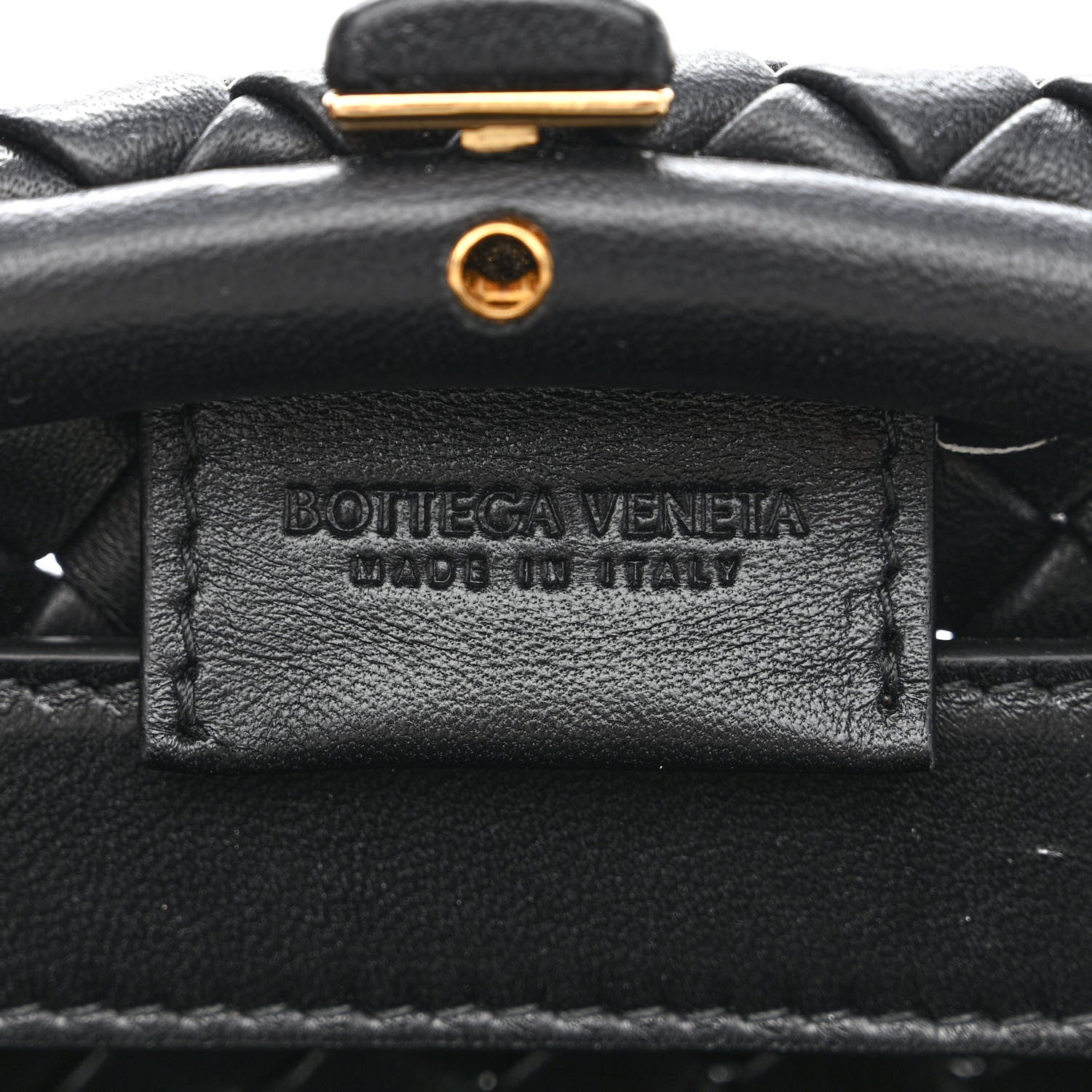 Bottega Veneta Nappa Intrecciato Small Padded The Handle Black 6 of 9