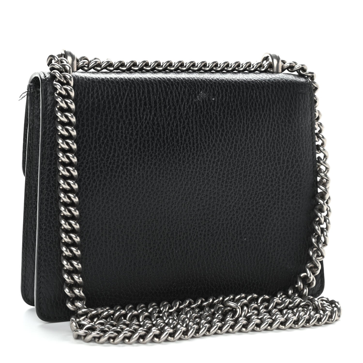 Gucci Calfskin Mini Dionysus Shoulder Bag Black 3 of 16
