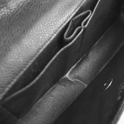 Chanel Caviar East West Flap Black SHW 6 of 8