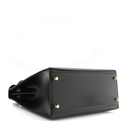 Hermes Box Kelly Sellier 28 Black 4 of 11