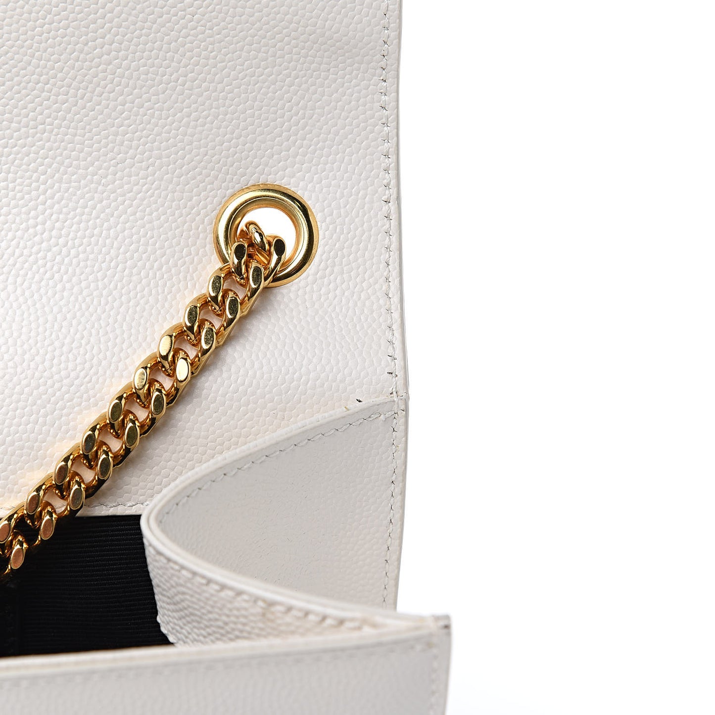 Grain De Poudre Medium Classic Monogram Kate Satchel Porcellana