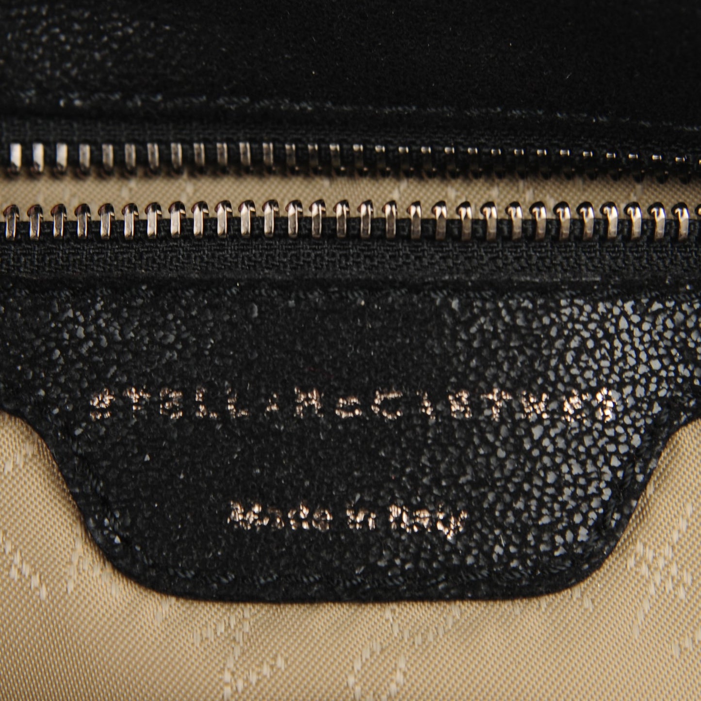 Shaggy Deer Falabella Fold Over Tote Black