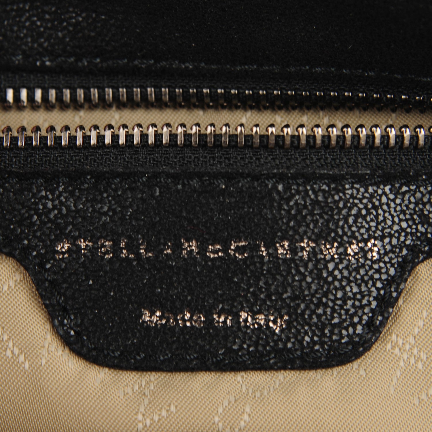 Stella McCartney Shaggy Deer Falabella Fold Over Tote Black 6 of 7