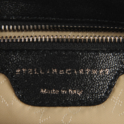 Stella McCartney Shaggy Deer Falabella Fold Over Tote Black 6 of 7