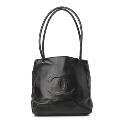 Chanel Lambskin CC Shoulder Bag Black 1 of 17