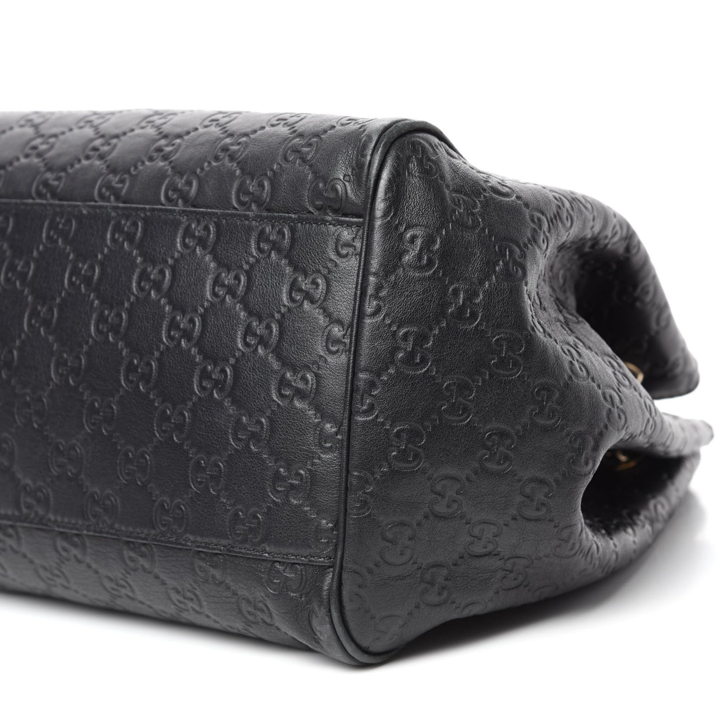 Guccissima Medium Emily Shoulder Bag Black