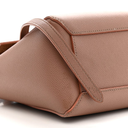 Celine Grained Calfskin Nano Belt Bag Dark Pink 10 of 21