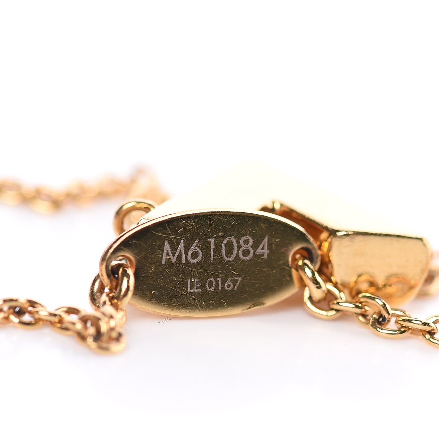 Louis Vuitton Essential V Bracelet Gold 4 of 4