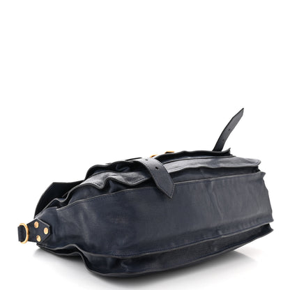 Proenza Schouler Lambskin Medium PS1 Satchel Navy 4 of 13