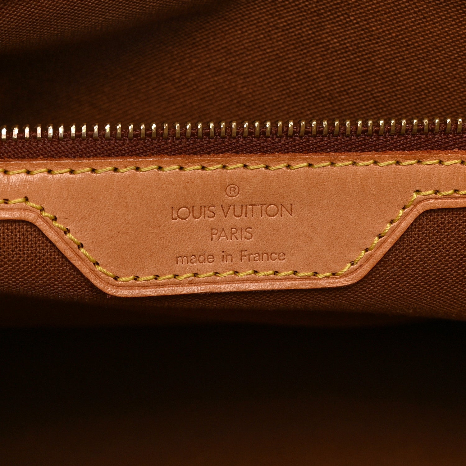 Louis Vuitton Monogram Cabas Mezzo 6 of 13