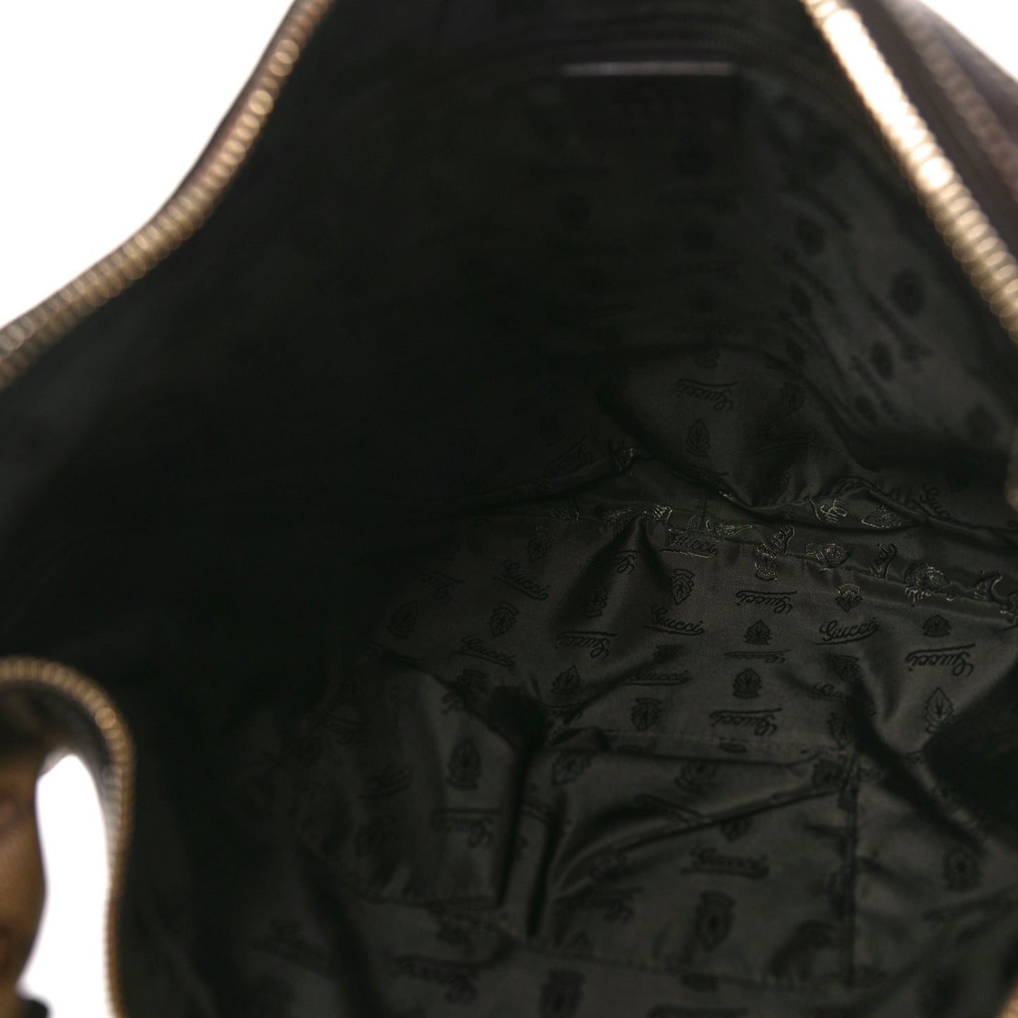 Crystal Monogram Duchessa Hobo Brown
