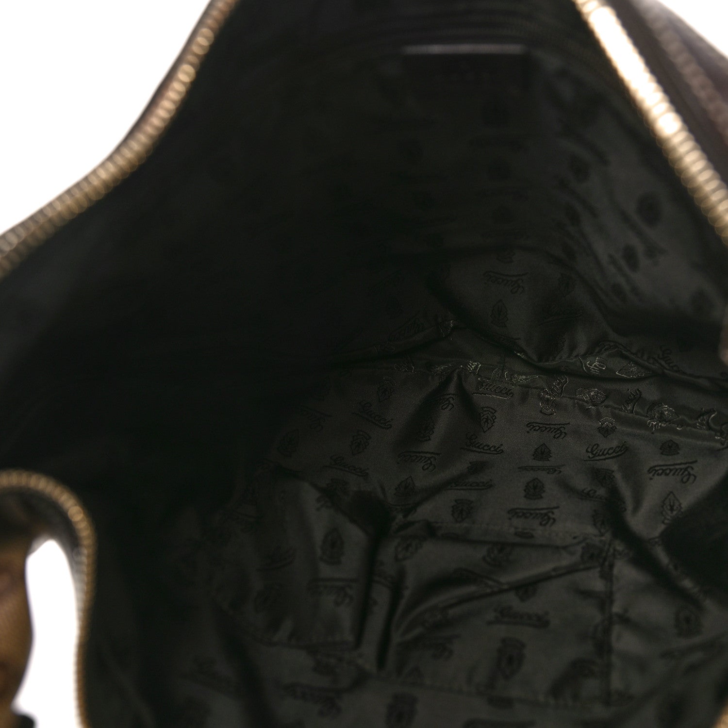 Gucci Crystal Monogram Duchessa Hobo Brown 5 of 10