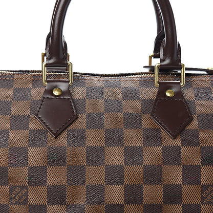 Louis Vuitton Damier Ebene Speedy 25 9 of 10