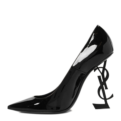 Saint Laurent Patent Opyum 110 Pumps 37 Black 1 of 10