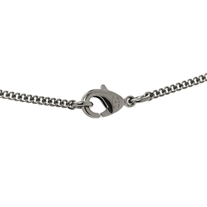 Chanel Ruthenium Crystal CC Moon Pendant Necklace 4 of 4