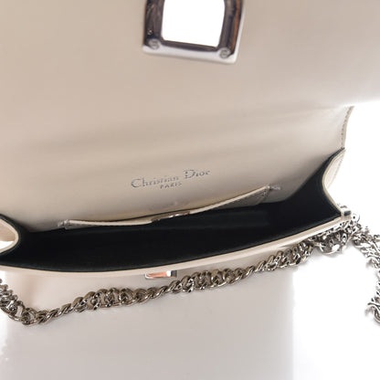Christian Dior Calfskin Mini Diorama Flap Bag Off White 6 of 10
