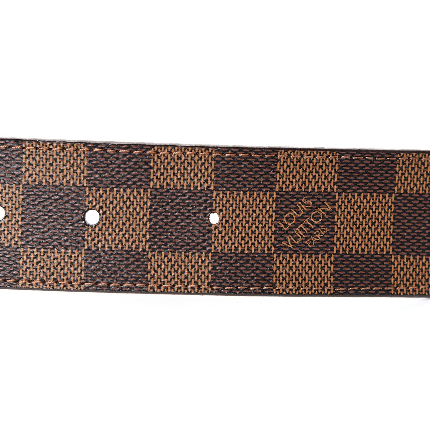 Louis Vuitton Damier Ebene Belt 85 34 6 of 7