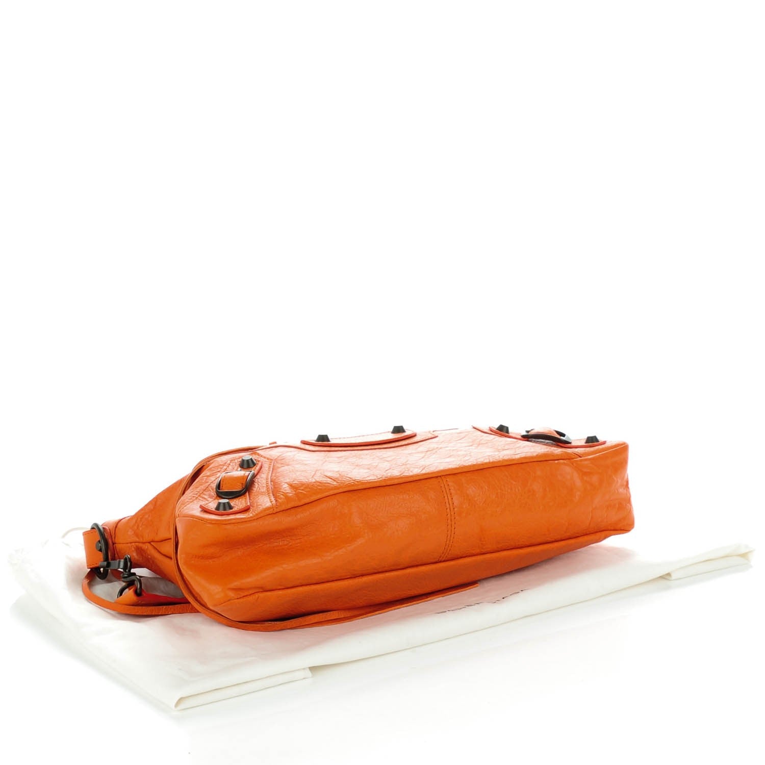 Balenciaga Agneau Classic Hardware First Tangerine 4 of 8