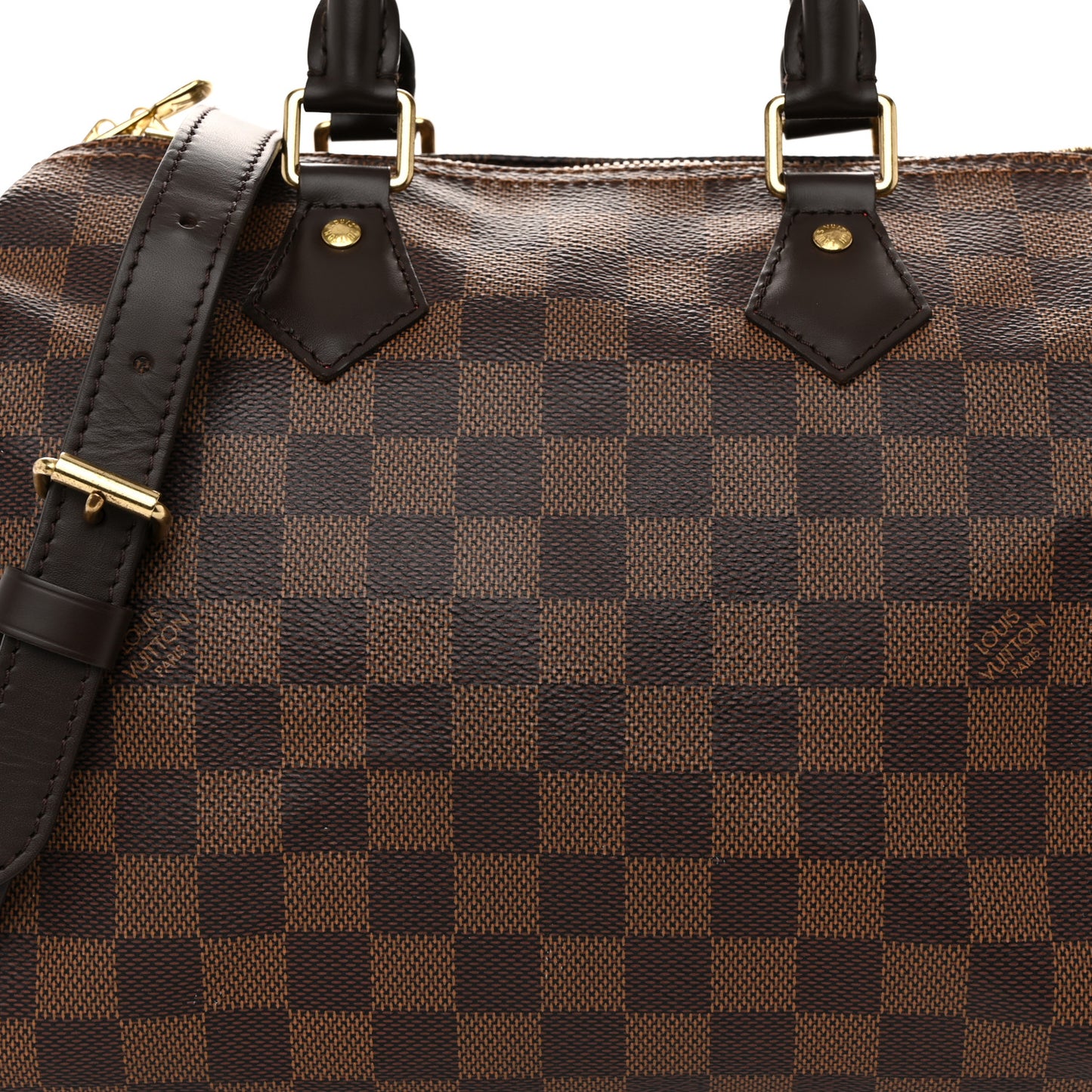 Damier Ebene Speedy Bandouliere 25