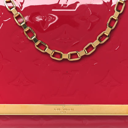 Louis Vuitton Vernis Ana Clutch Rose Indien 7 of 13