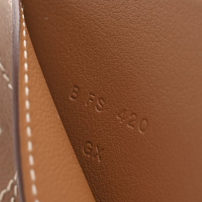 Hermes Swift Stitched Cheval MagSafe Card Holder Gold 7 of 8