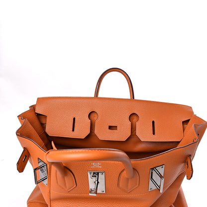 Hermes Togo HAC Travel Birkin 50 Orange 25 of 27