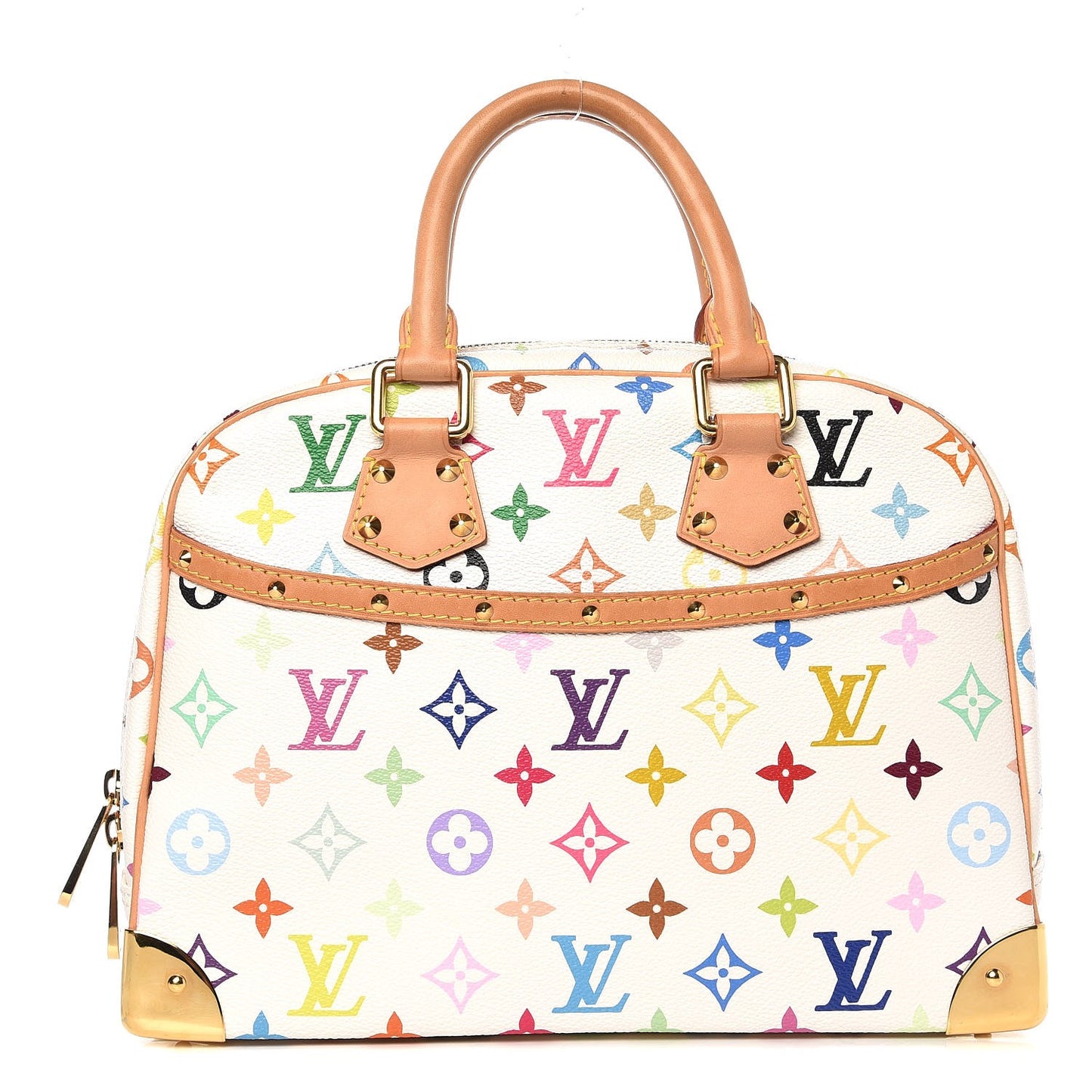 Monogram Multicolor Trouville White