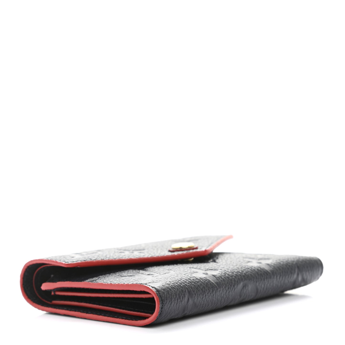 Empreinte Victorine Wallet Marine Rouge