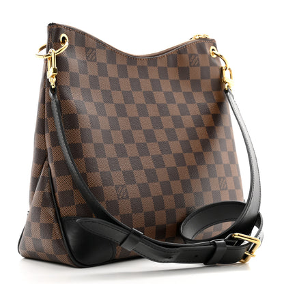 Louis Vuitton Damier Ebene Odeon MM Black 3 of 11