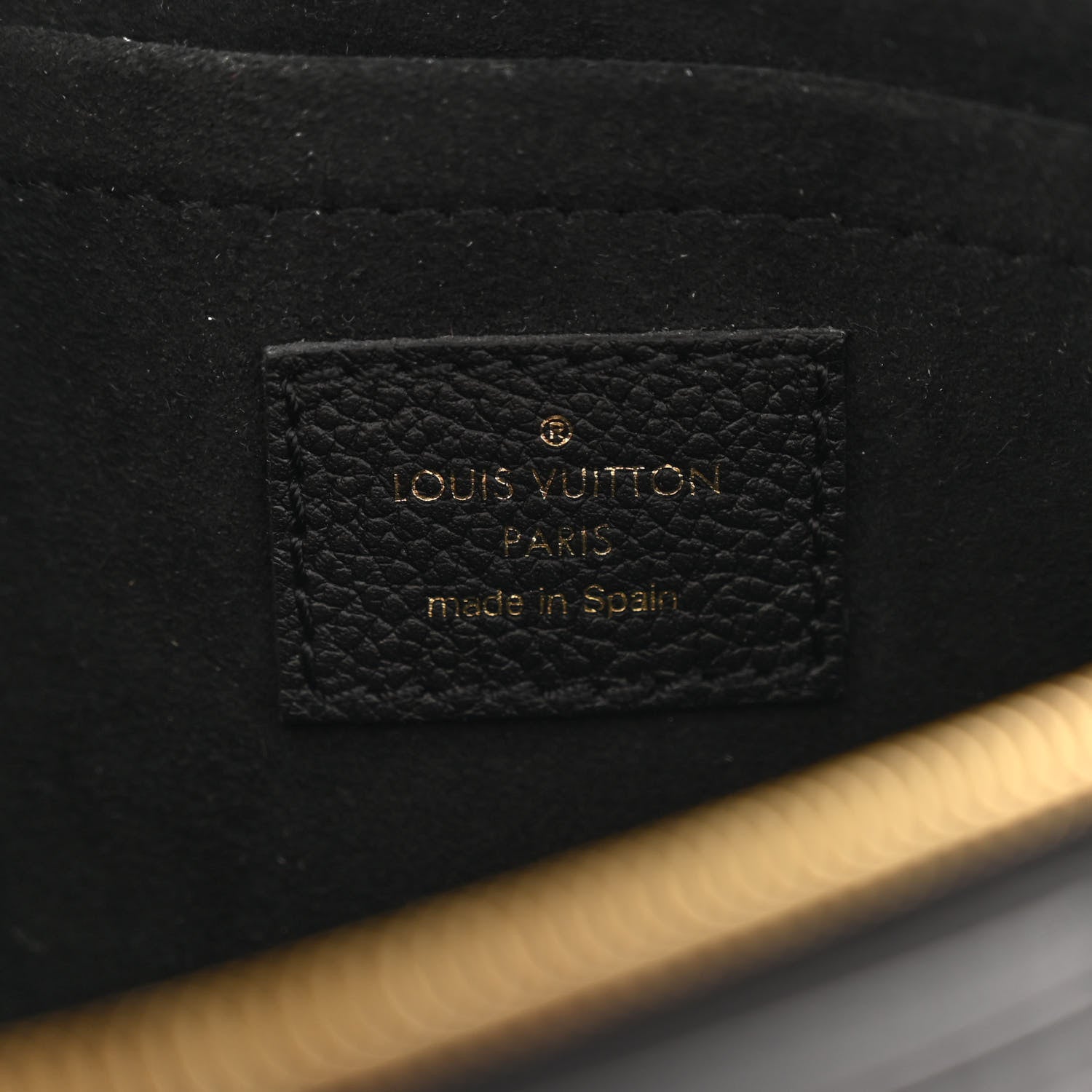 Louis Vuitton Empreinte Monogram Giant Multi Pochette Accessories Black 7 of 11
