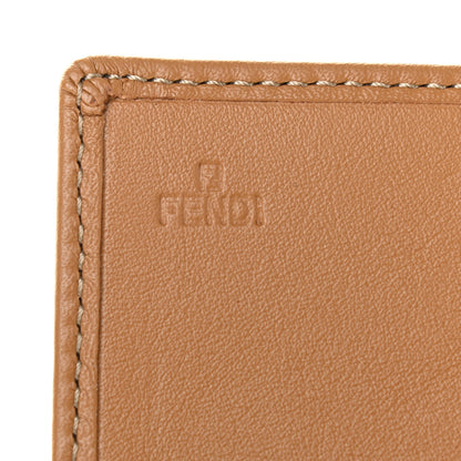 Fendi Zucchino Vitello Floral Forever Continental Wallet Pesca Giallo Saddler 6 of 11