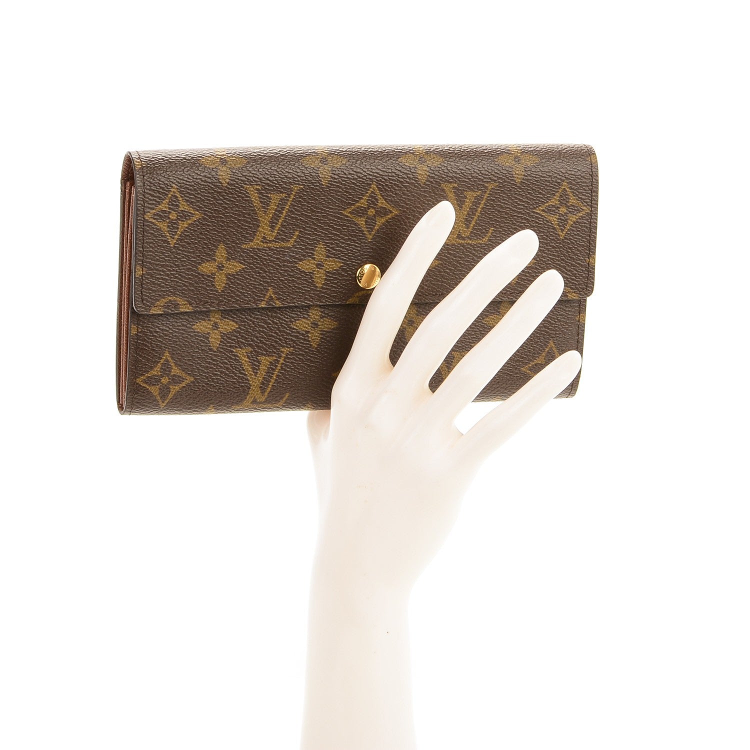Louis Vuitton Monogram Sarah Wallet 2 of 7