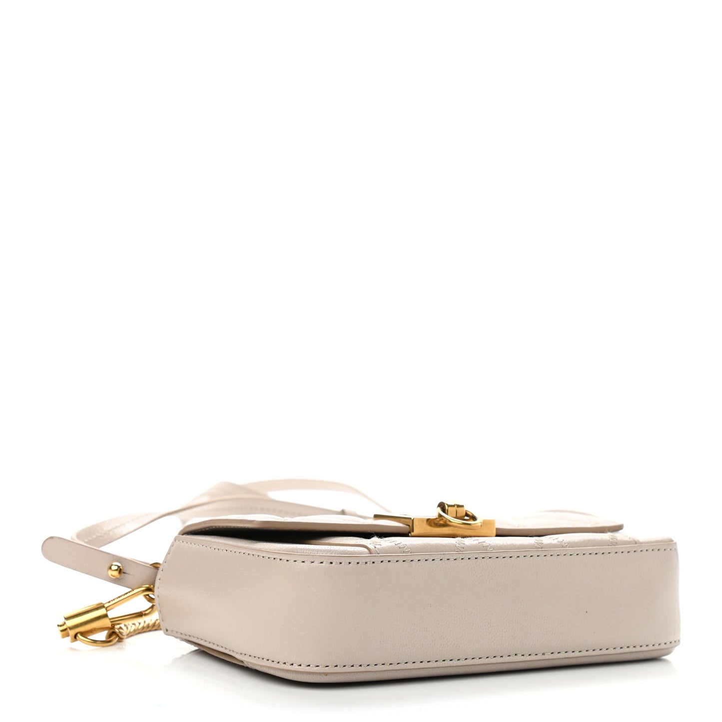 Goatskin Quilted GV3 Mini Pocket Convertible Bag Natural