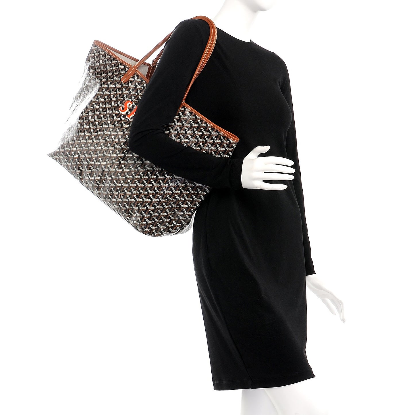 Goyardine Saint Louis GM Black Gold