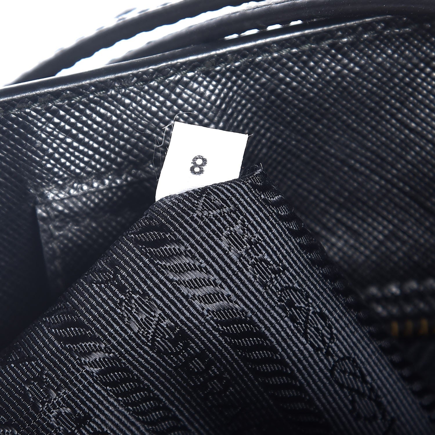 Prada Saffiano Lux Medium Tote Black 9 of 9