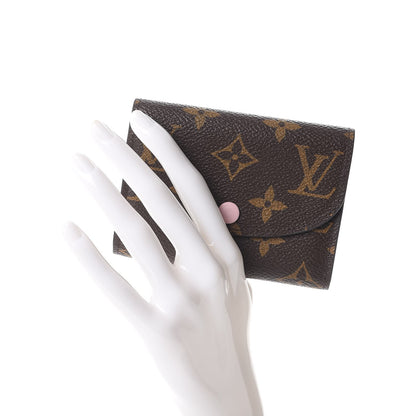 Louis Vuitton Monogram Rosalie Coin Purse Rose Ballerine 2 of 9