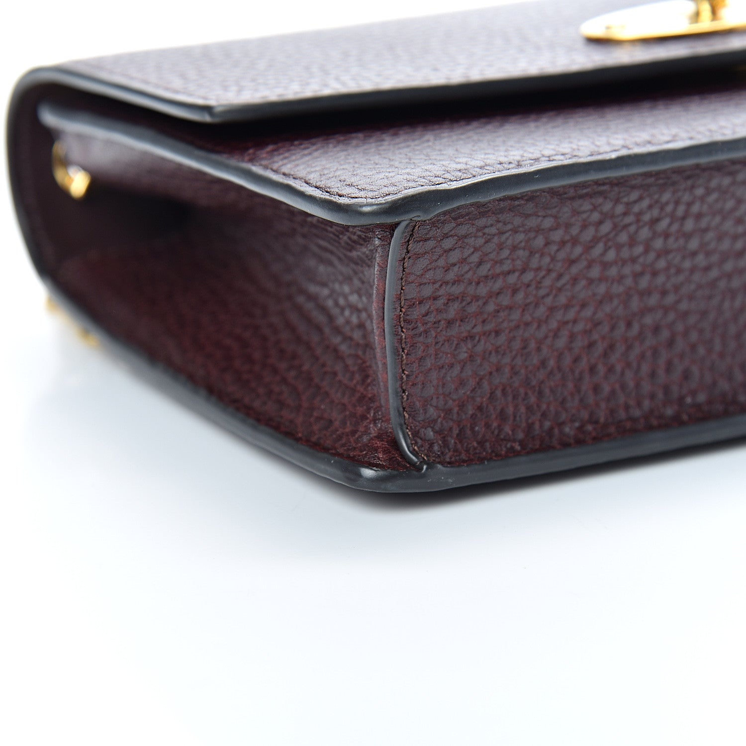 Mulberry Natural Grained Calfskin Small Darley Satchel Oxblood 7 of 12