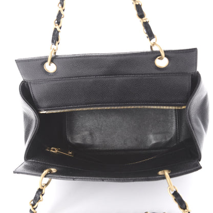 Chanel Caviar Quilted Petit Timeless Tote PTT Black 5 of 10