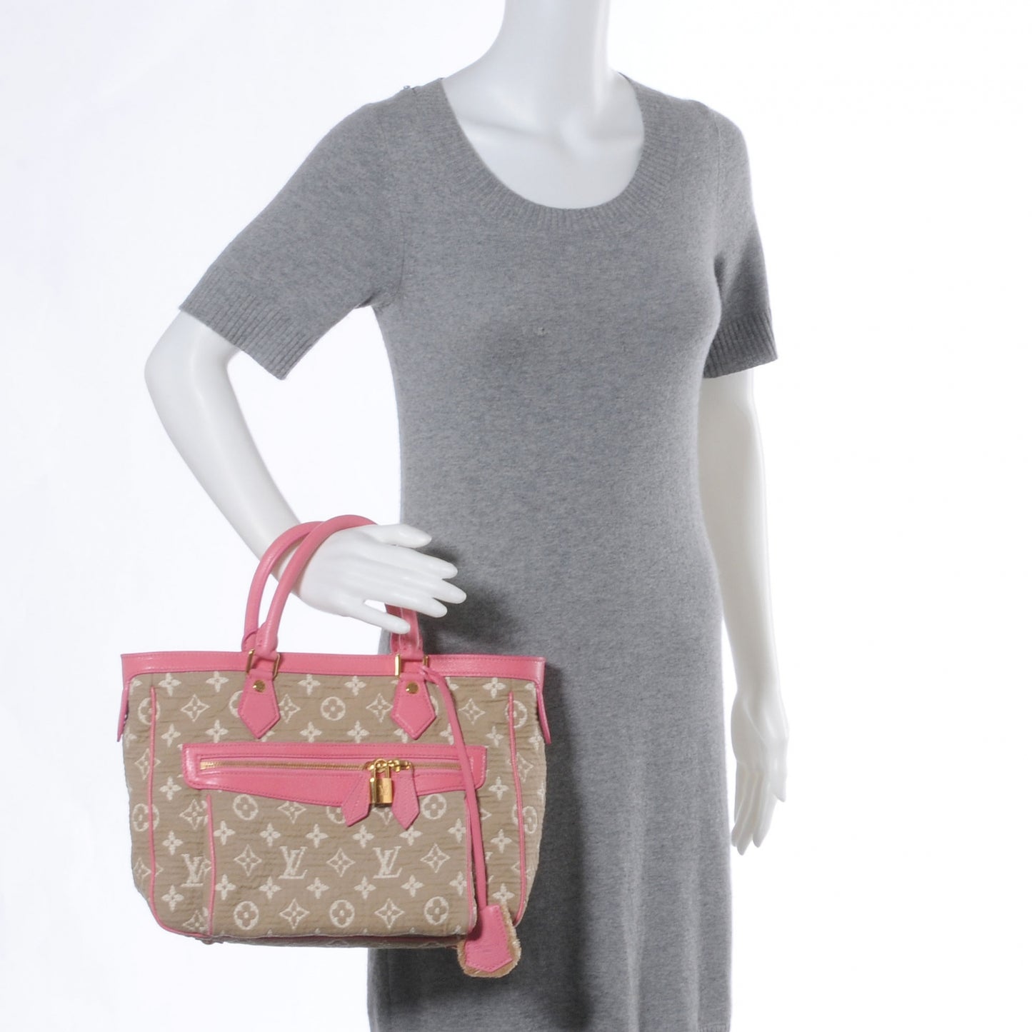Monogram Sabbia Cabas MM Rose