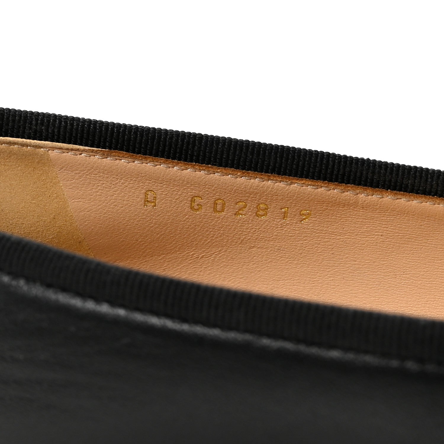 Chanel Lambskin Patent Cap Toe Ballerina Flats 38 Black 9 of 10