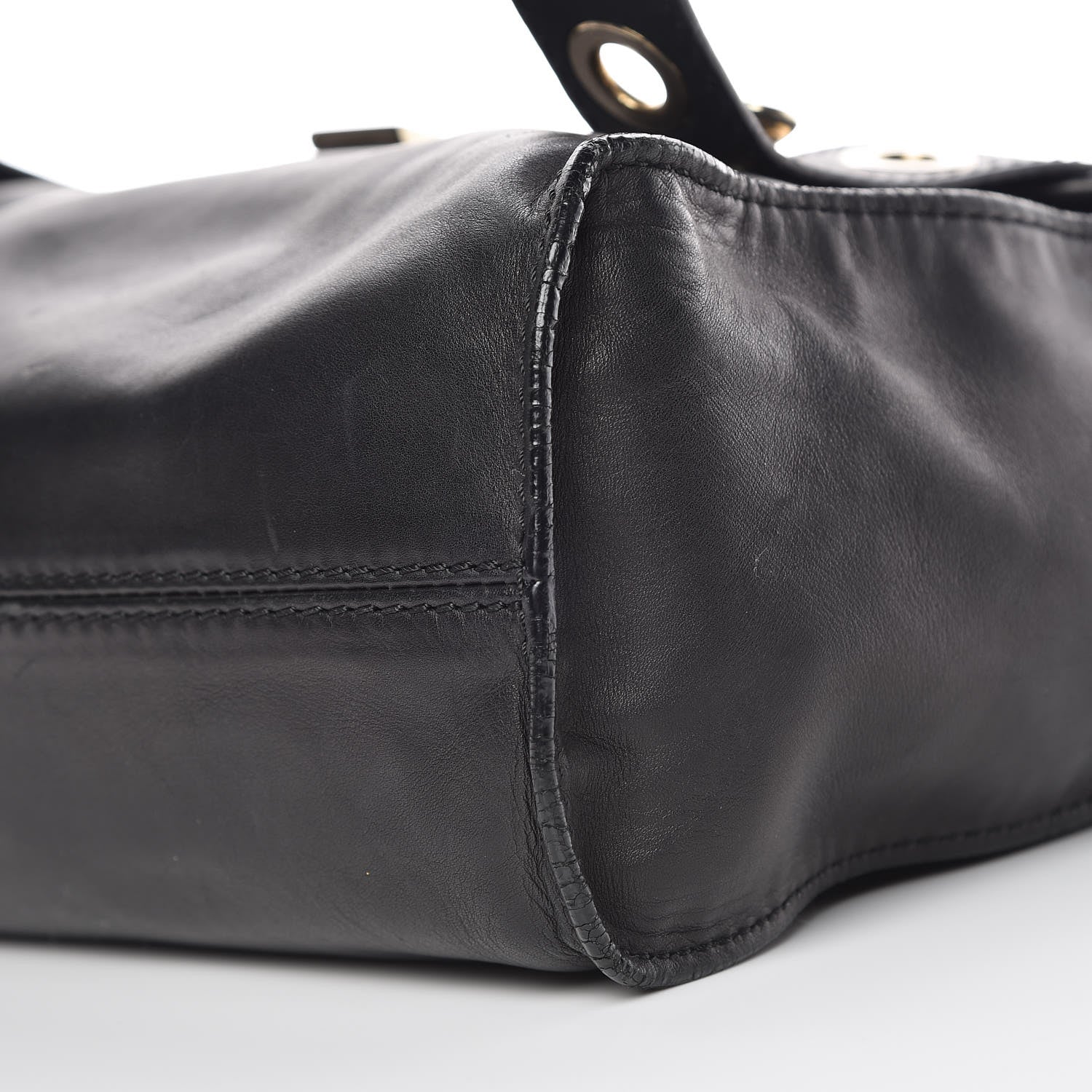 Jimmy Choo Calfskin Pauline Messenger Bag Black 24 of 24