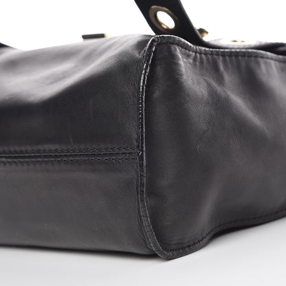 Jimmy Choo Calfskin Pauline Messenger Bag Black 24 of 24