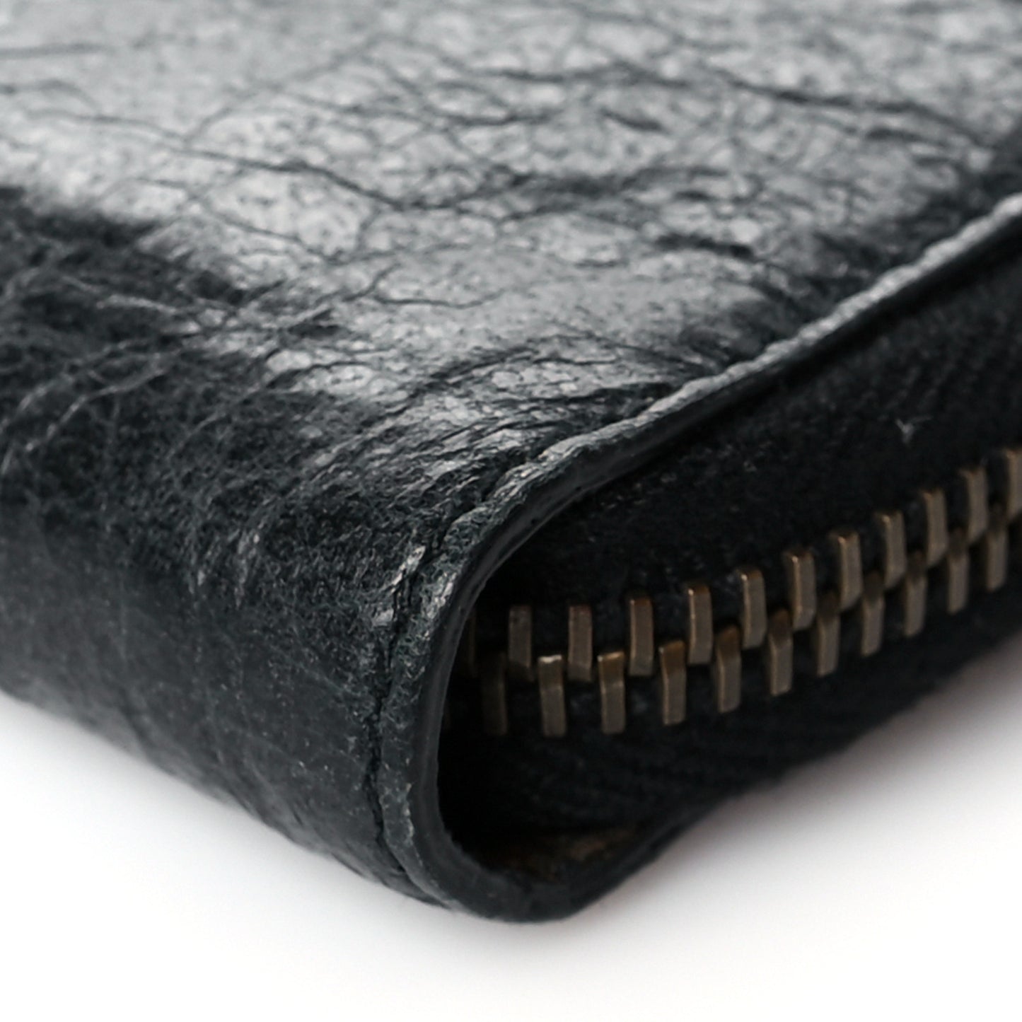 Agneau Classic Hardware Compagnon Wallet Black