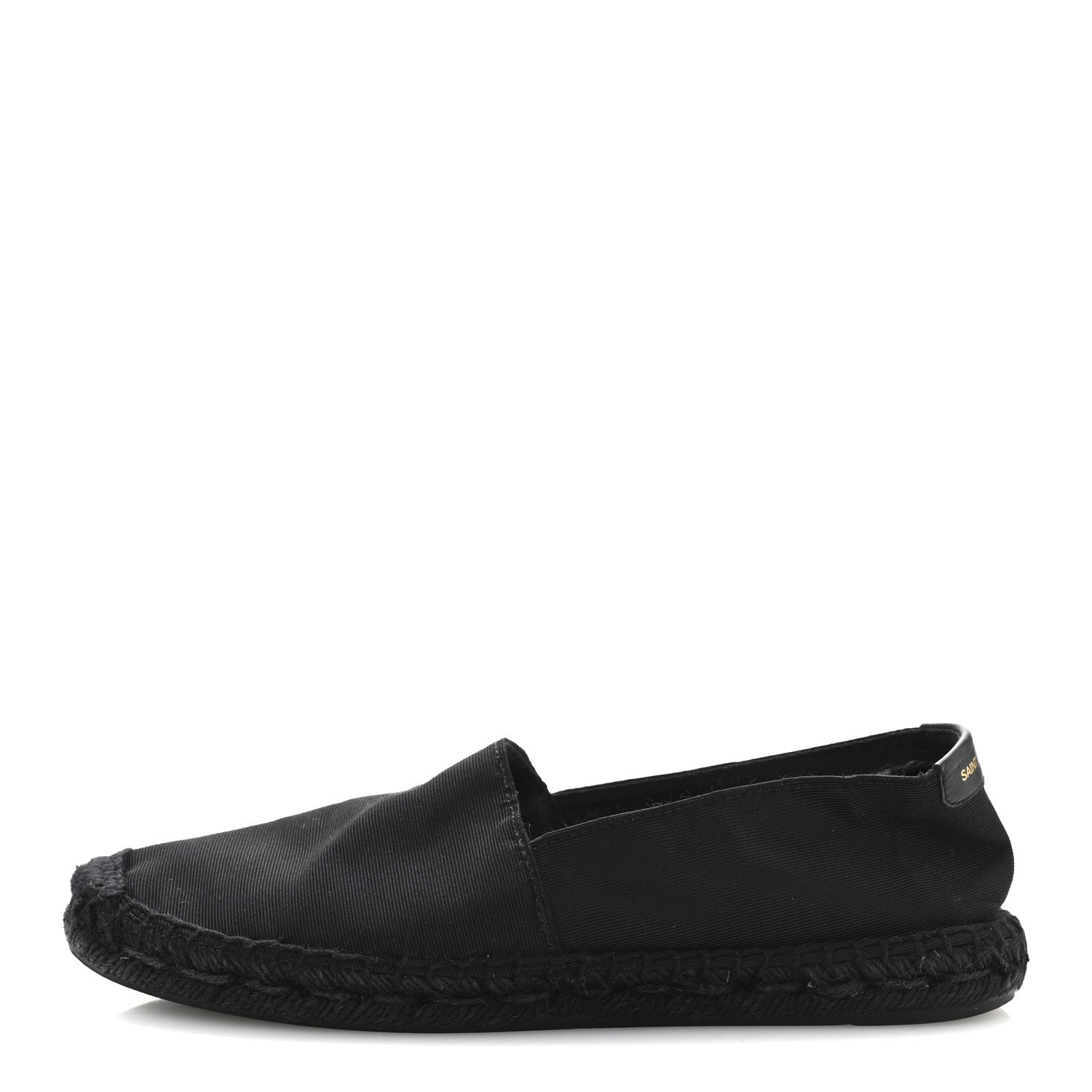 Saint Laurent Canvas Espadrilles 37 Black 1 of 10