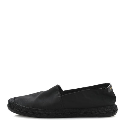 Saint Laurent Canvas Espadrilles 37 Black 1 of 10