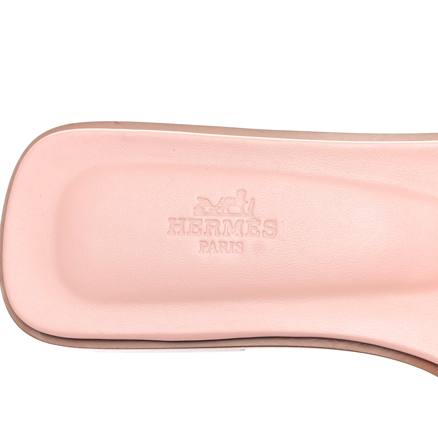 Hermes Epsom Oran Sandals 39 Rose Pale 7 of 8