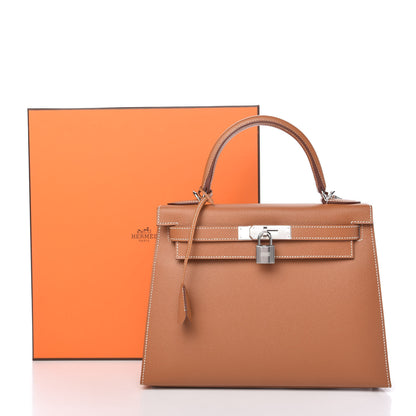 Hermes Epsom Kelly Sellier 28 Gold 11 of 11